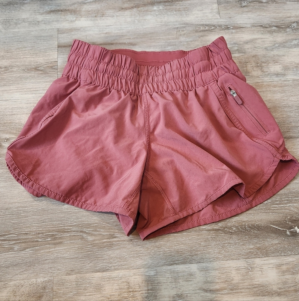 lululemon athletica Dusty Rose Athletic Shorts